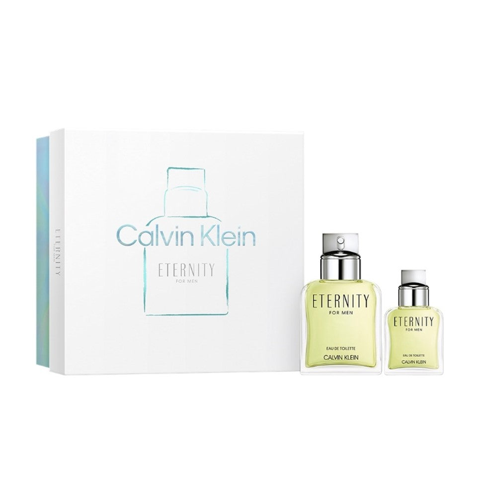 CALVIN KLEIN Spring Gift Set 24 : Eternity For Men EDT 100ml (2pcs) | Isetan KL Online Store