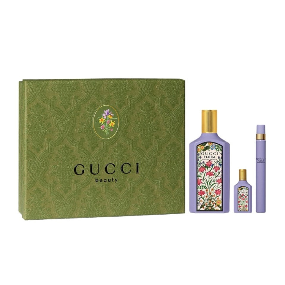 GUCCI Spring Gift Set 24 : Gucci Flora Gorgeous Magnolia EDP 100ml | Isetan KL Online Store
