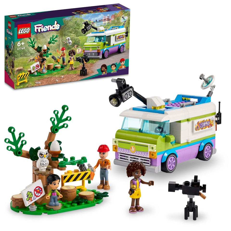 LEGO 41749 Newsroom Van | Isetan KL Online Store