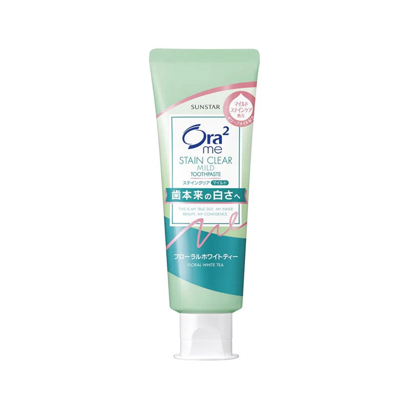 ORA2 Ora2 me Mild Stain Clear Toothpaste - Floral White Tea 125g | Isetan KL Online Store