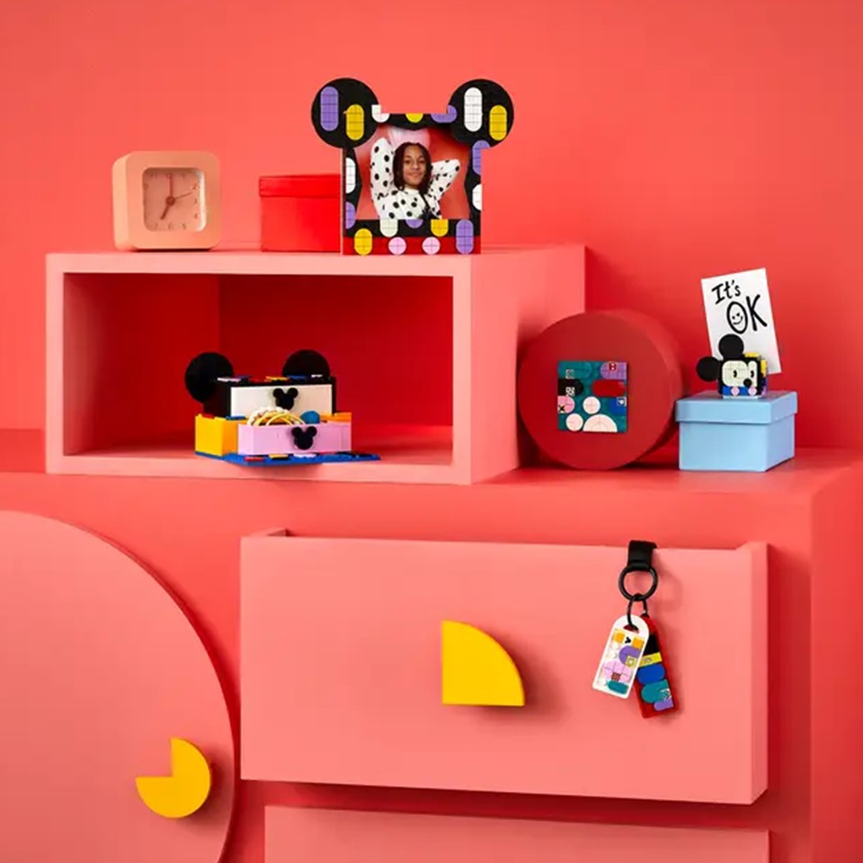41964 Mickey Mouse & Minnie Mouse Back-to-School Project Box