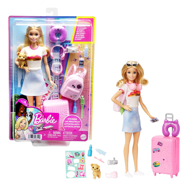 HJY18 Barbie Travel Malibu Set 2.0