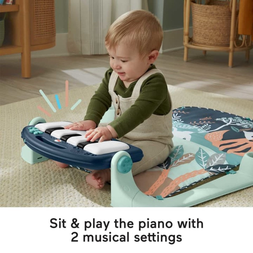 FISHER-PRICE HKX37 Baby Kick & Play Piano Gym Moonlight Forest | Isetan KL Online Store