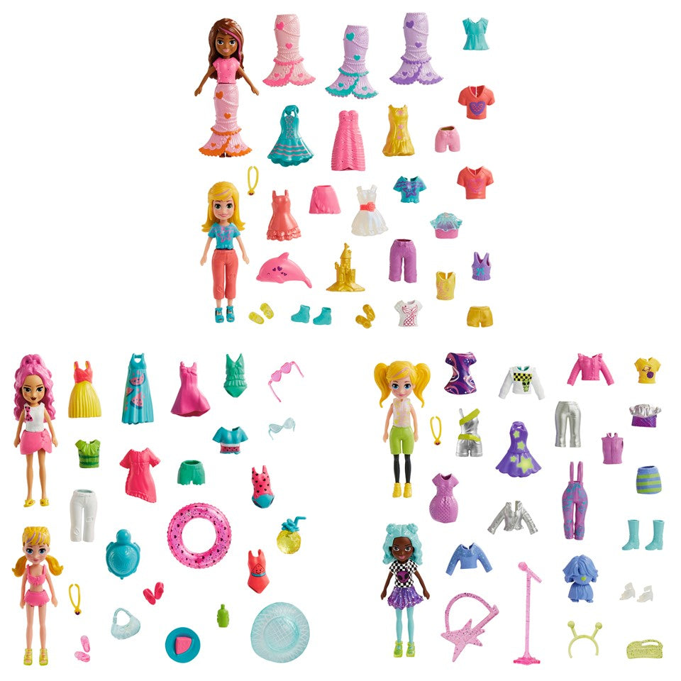 HNF51 Polly Pocket Pop Star Fashion Pack (Assorted)
