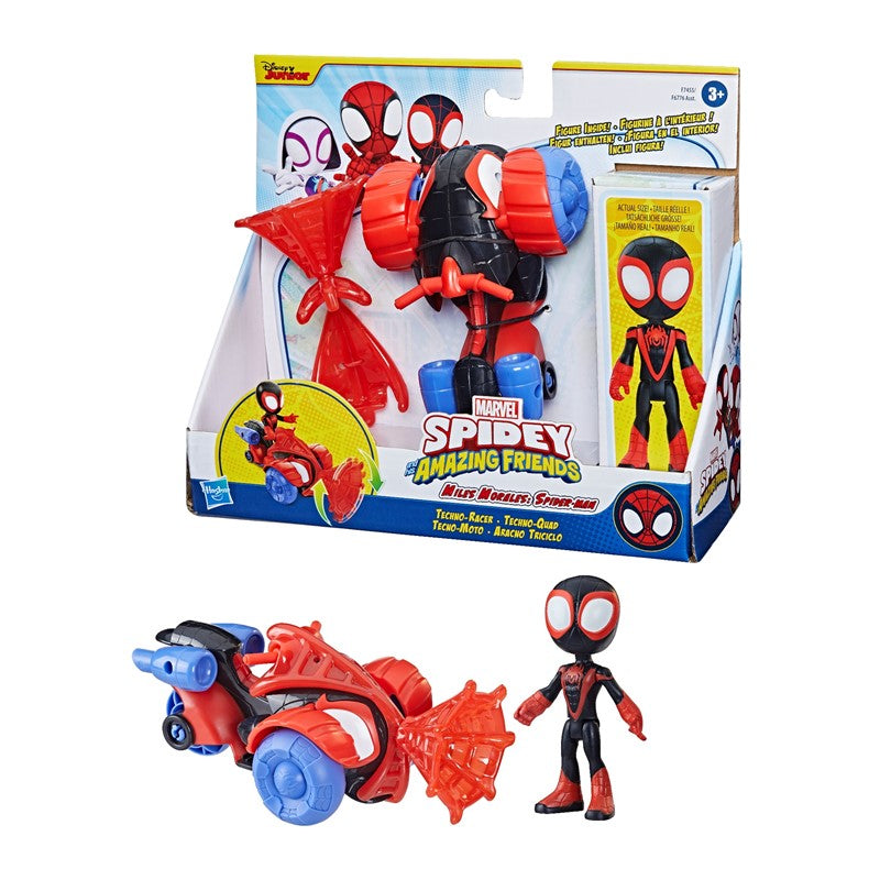 F6776 Spidey and His Amazing Friends Vehicle Figure Set (Assorted)