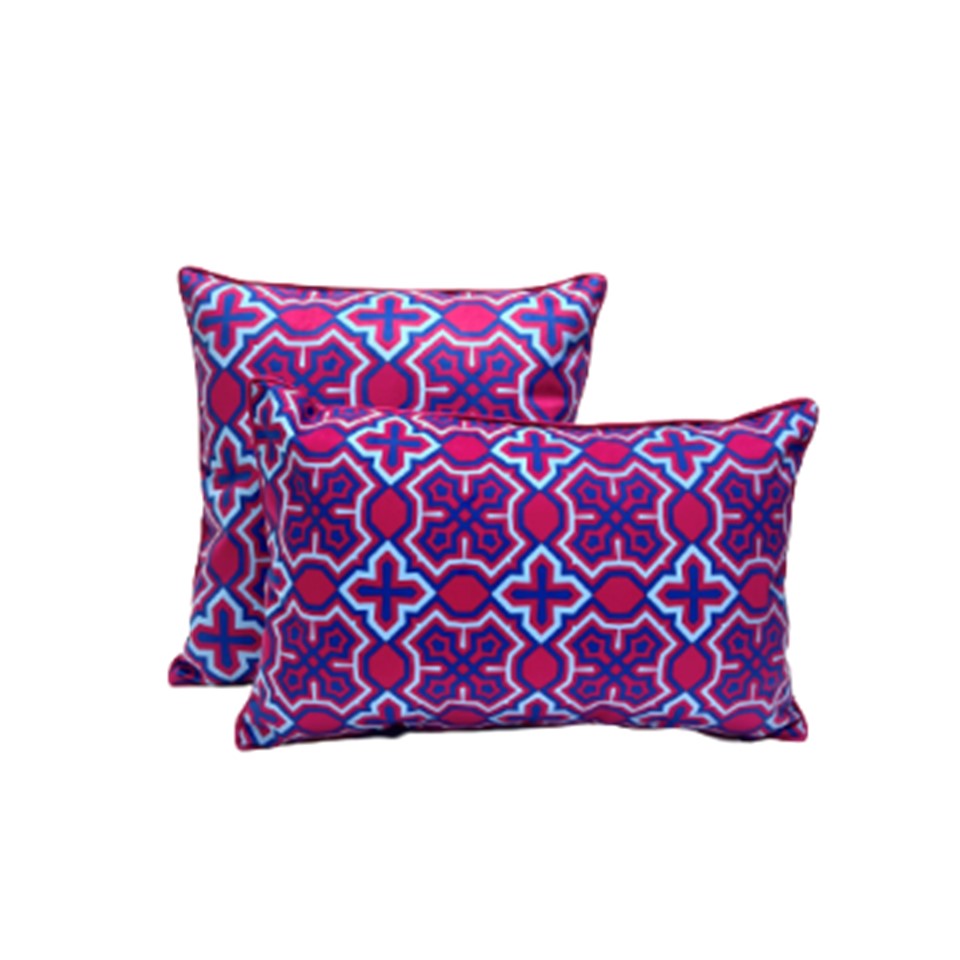 BEAR & ORION Rania Velvet Cushion Cover (Purple Pink) | Isetan KL Online Store