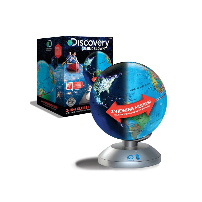 DISCOVERY MINDBLOWN Globe 2 in 1 Day and Night Earth | Isetan KL Online Store