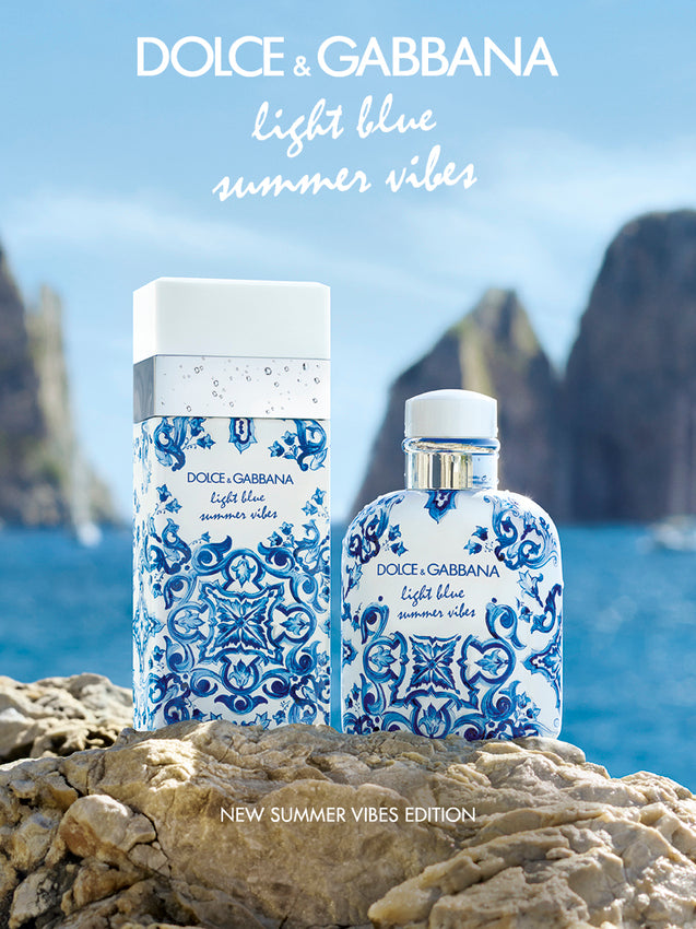 DOLCE&GABBANA Light Blue Summer Vibes Eau de Toilette 100ml | Isetan KL Online Store