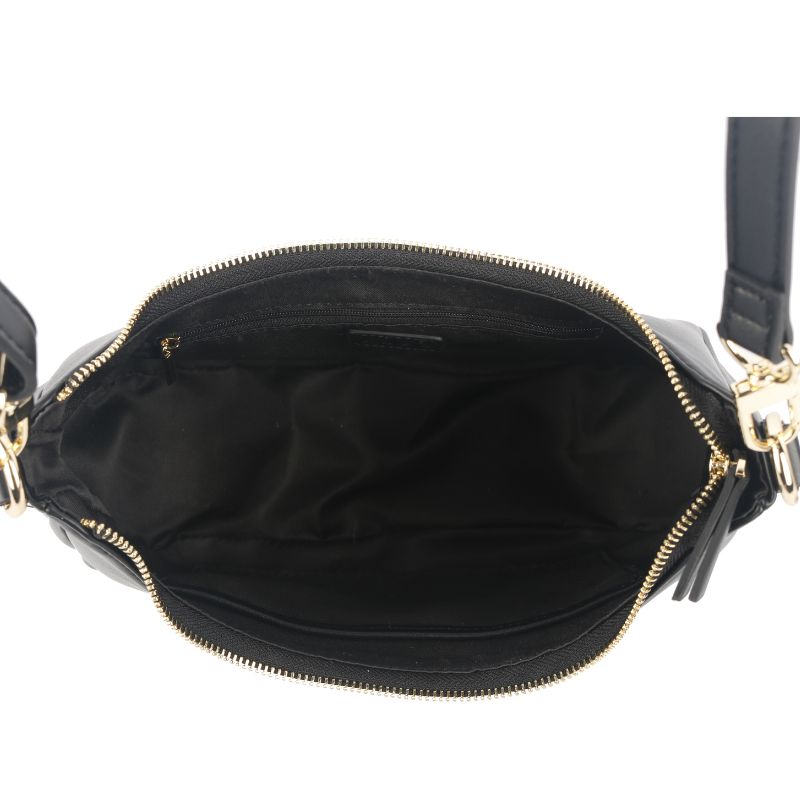 ELLE Ava Medium Hobo Bag (Black) | Isetan KL Online Store