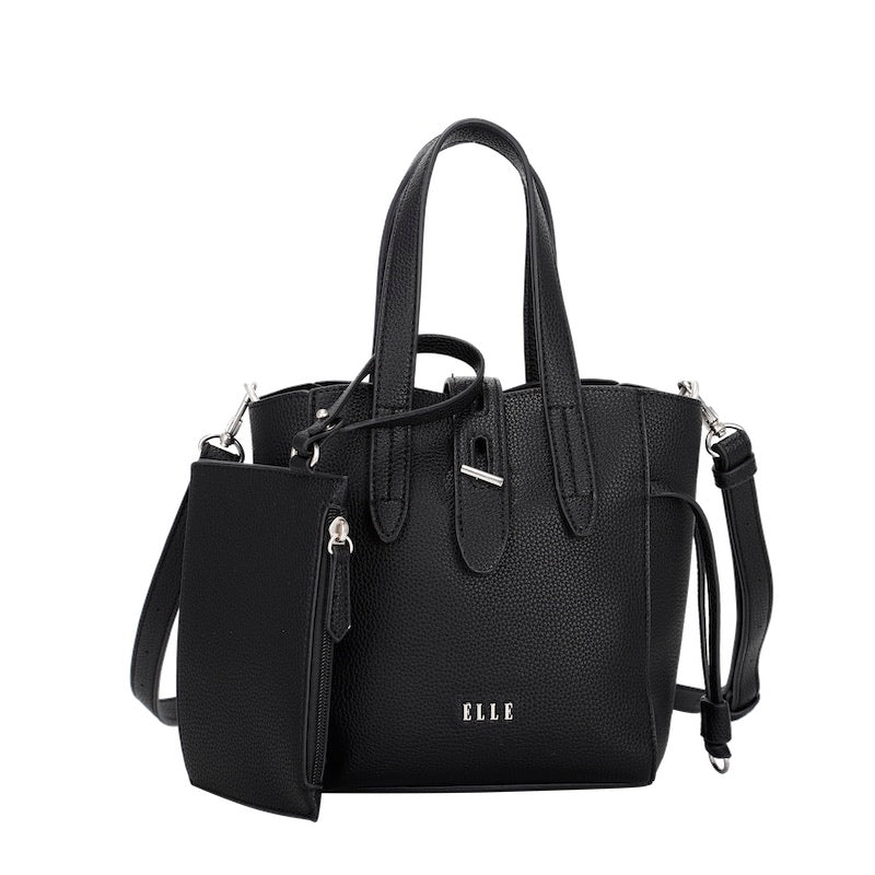 ELLE Herene Carry Bag (Black) | Isetan KL Online Store