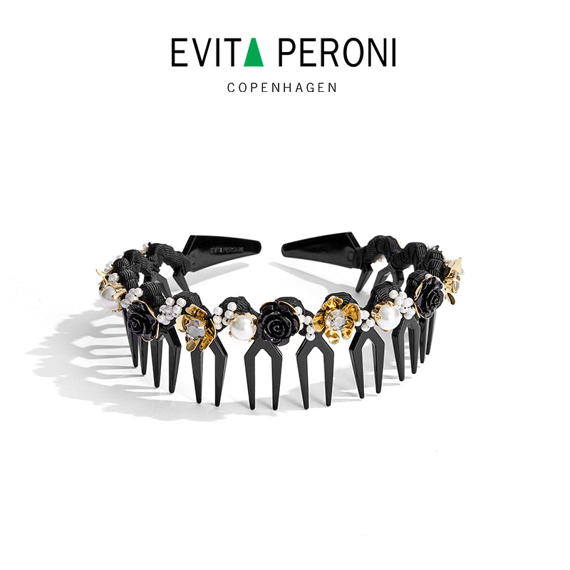 EVITA PERONI Candice Crown Tiara Headband | Isetan KL Online Store
