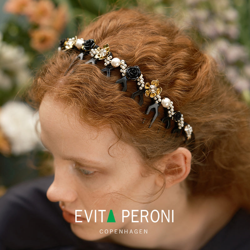 EVITA PERONI Candice Crown Tiara Headband | Isetan KL Online Store