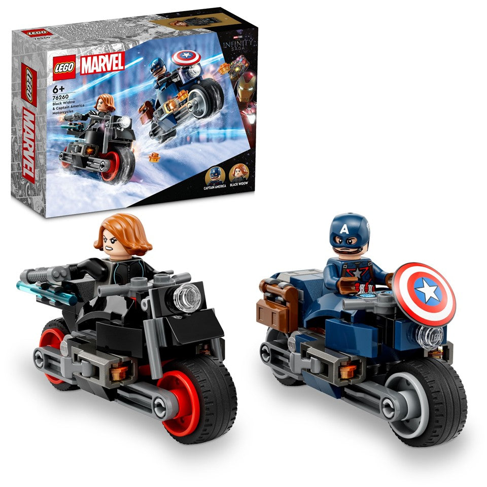 76260 Black Widow & Captain America Motorcycles