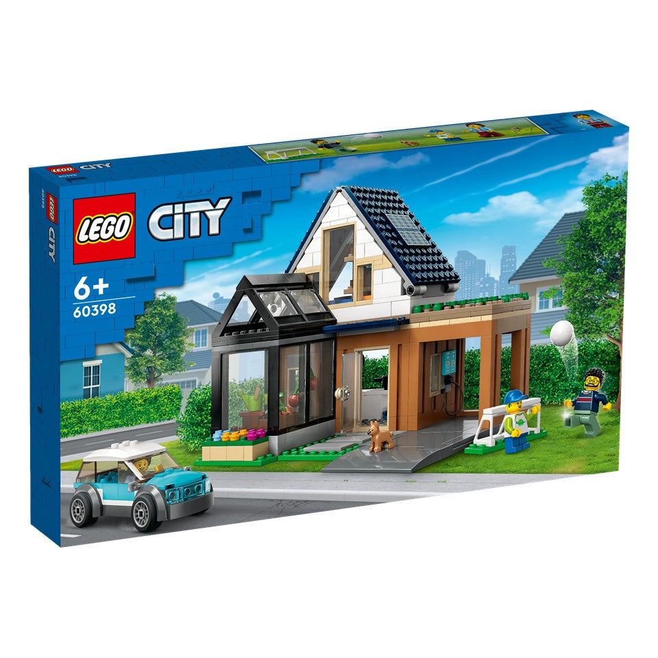 60398 Family House and Electric Car