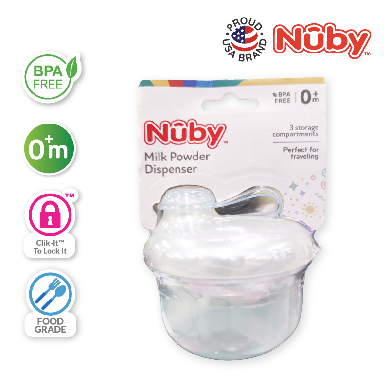 NUBY NB5305 Tinted Milk Powder Dispenser Assorted | Isetan KL Online Store