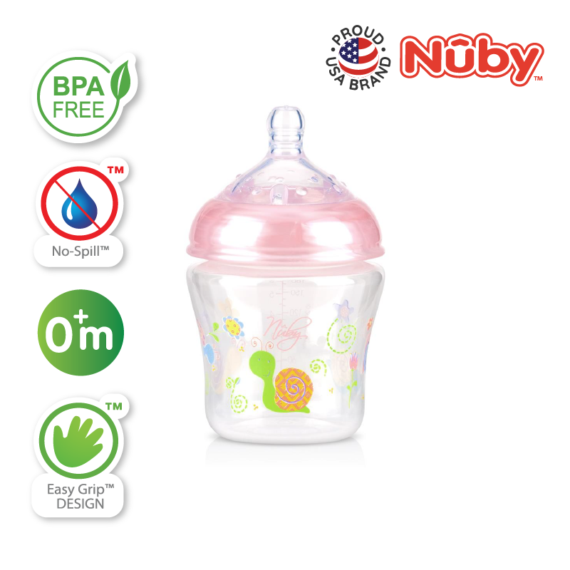 NUBY NB68076S Natural Touch Bottle Silicone Nipple (270ml/9oz) | Isetan KL Online Store