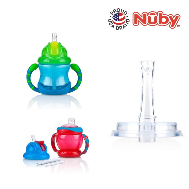 NUBY Nuby 1 Pk Replacement Silicone Straw Fits NB10222 | Isetan KL Online Store