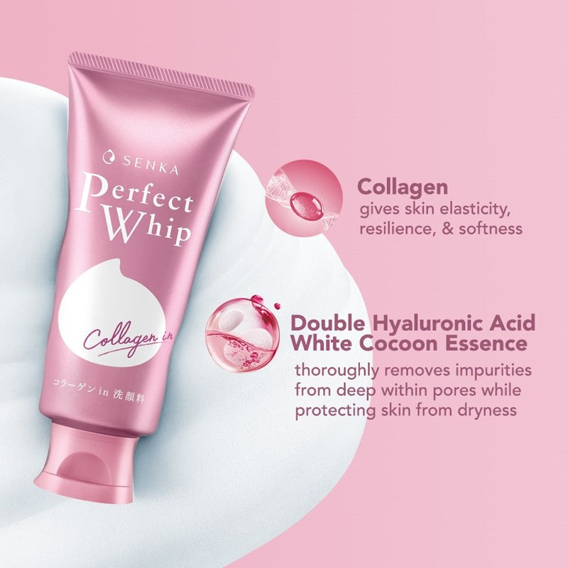 SENKA Perfect Whip Collagen 120g | Isetan KL Online Store