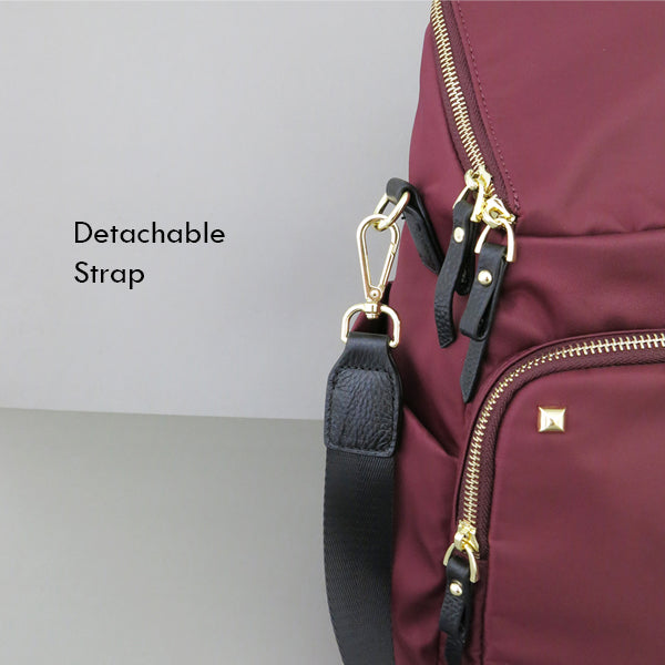 VENUS Daniella Nylon Backpack (Red) | Isetan KL Online Store