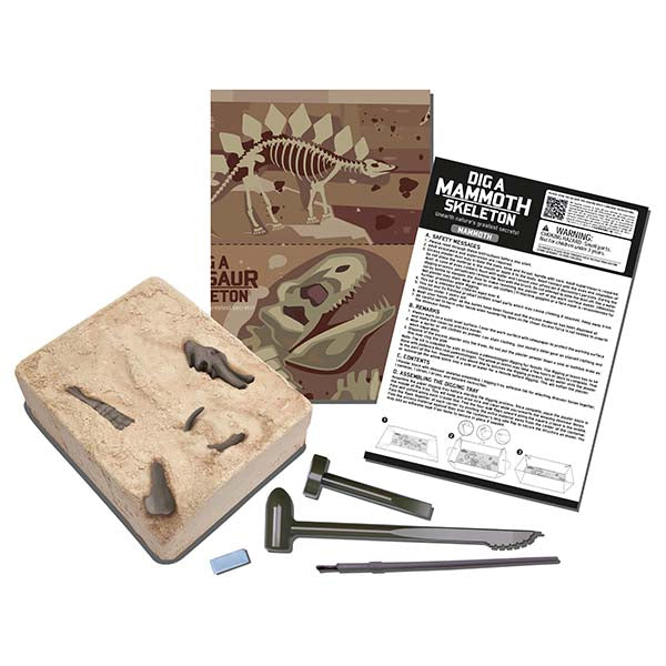 4M KidzLabs Dig a Mammoth Skeleton | Isetan KL Online Store