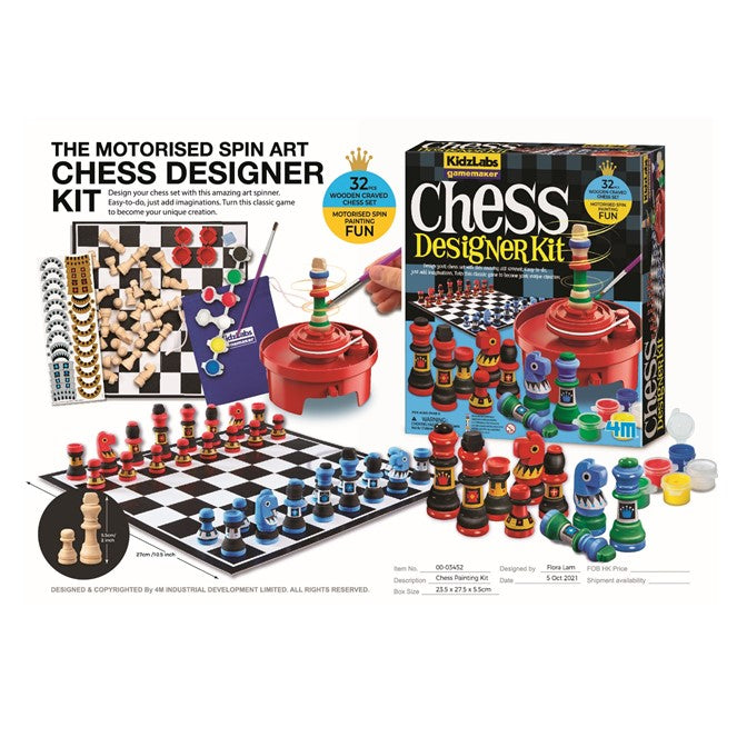 4M KidzLabs Gamemaker Chess Designer Kit | Isetan KL Online Store
