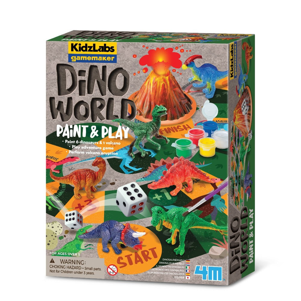4M KidzLabs Gamemaker Dino World Paint & Play | Isetan KL Online Store