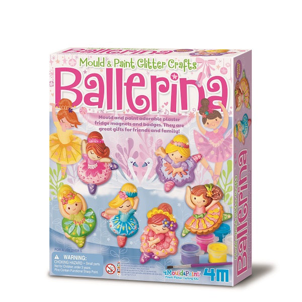 4M Mould & Paint Glitter Ballerina | Isetan KL Online Store