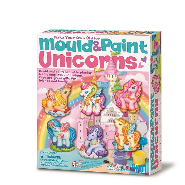 4M Mould & Paint Glitter Unicorns | Isetan KL Online Store