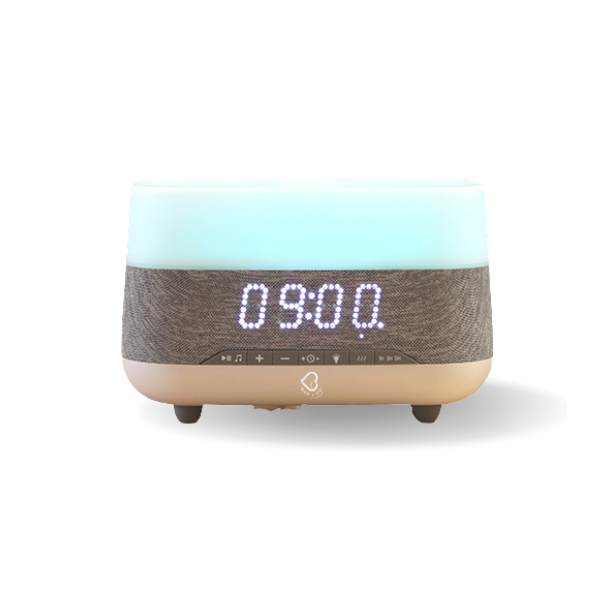 BAM & CO. Timeless Speaker Alarm Clock Bluetooth Diffuser | Isetan KL Online Store
