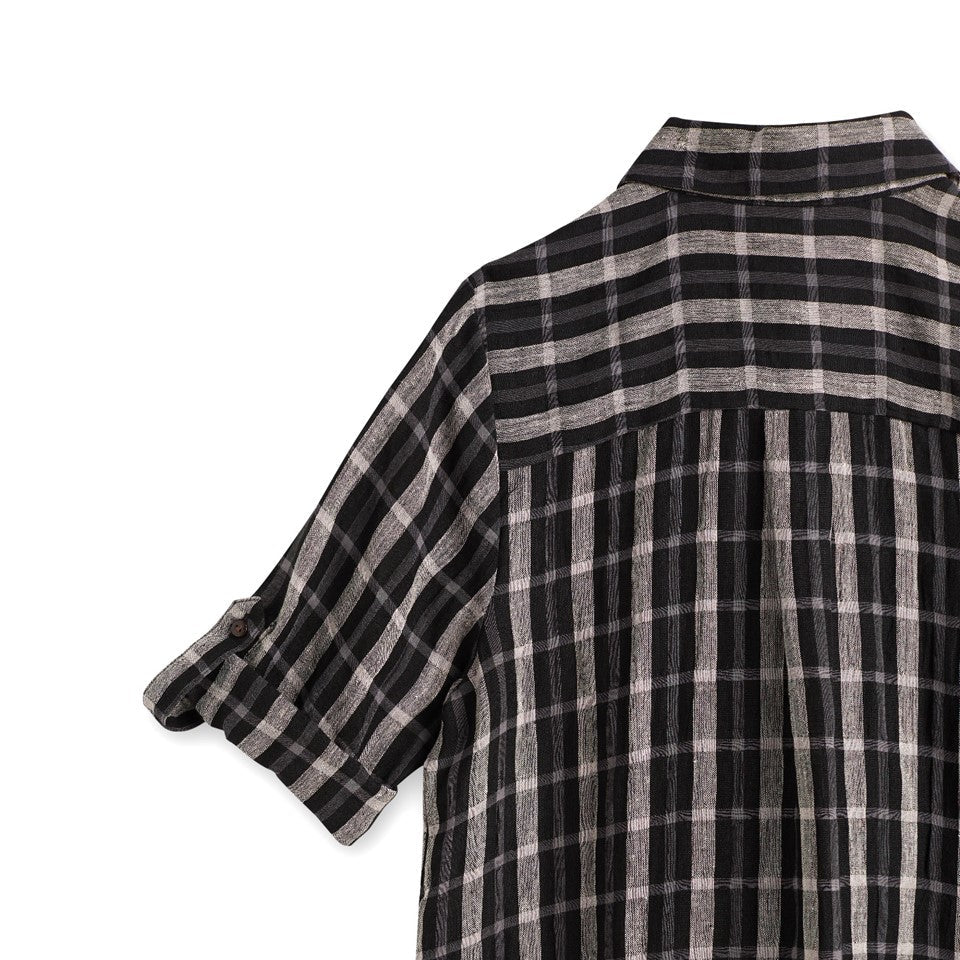 CICADA 3/4 Sleeve Length Shirt Dress (BLACK) | Isetan KL Online Store