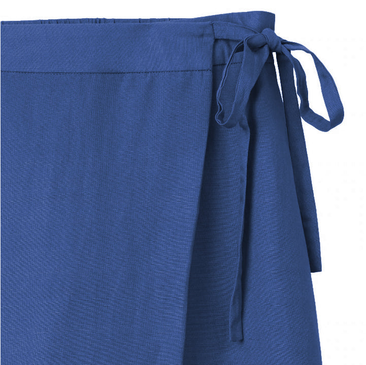 CICADA Front-wrapped Long Pants (Blue) | Isetan KL Online Store