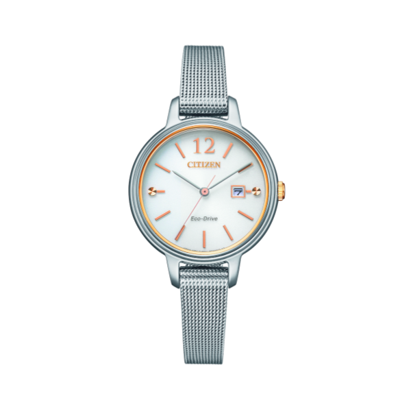 CITIZEN Eco-Drive E011 Ladies’ Quartz Watch (Silver) | Isetan KL Online Store