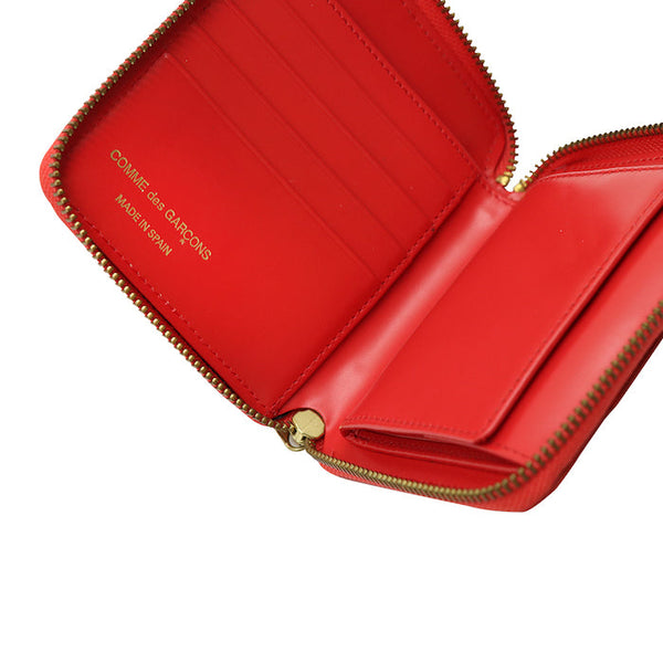 COMME DES GARCONS PLAY WALLET (RAISED SPIKE RED) | Isetan KL Online Store