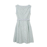 CULTIVATION Fit and Flare Sleeveless Dress (Light Blue) | Isetan KL Online Store