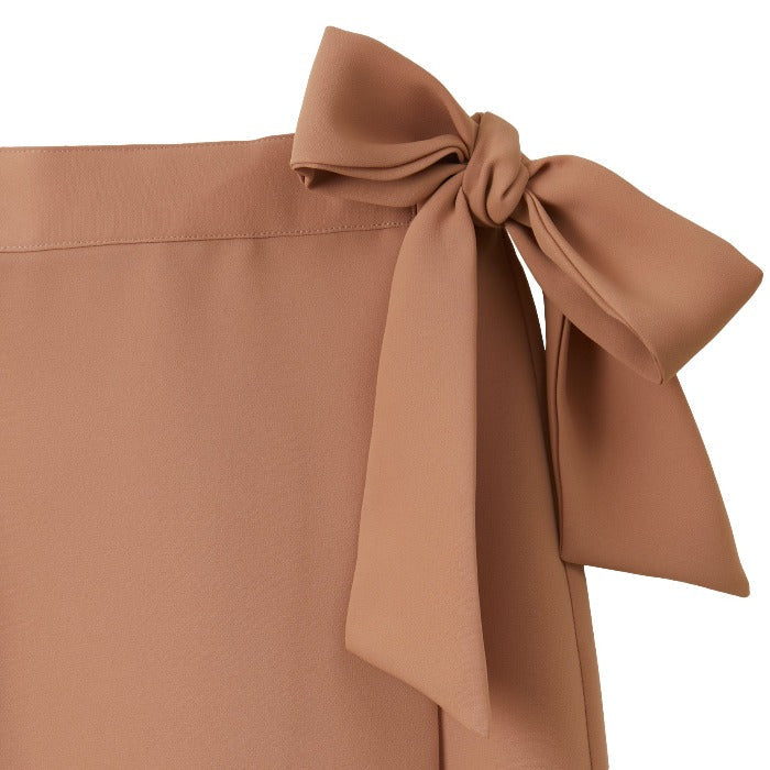 CULTIVATION Maxi Belted Wrap Skirt (Orange) | Isetan KL Online Store