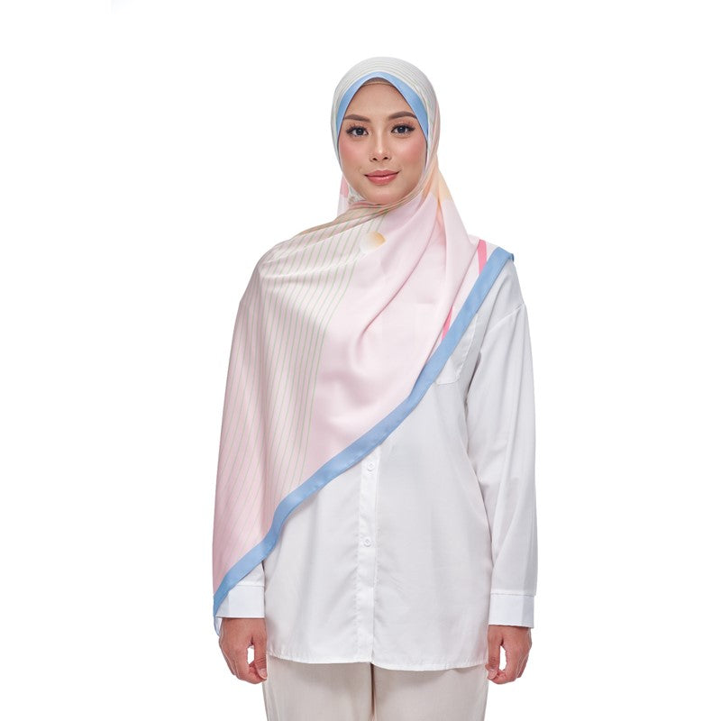 ELLE COLOR THERAPY SHAWL (CRYSTAL PINK) | Isetan KL Online Store