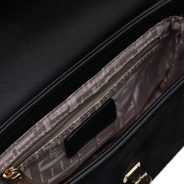ELLE Shanice Saddle Bag (Black) | Isetan KL Online Store
