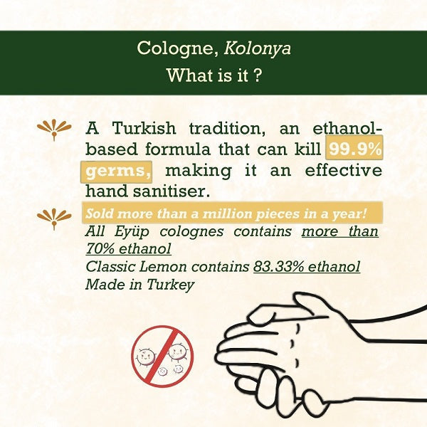 EYUP SABRI TUNCER Cologne Hand Sanitiser - White Tea | Isetan KL Online Store