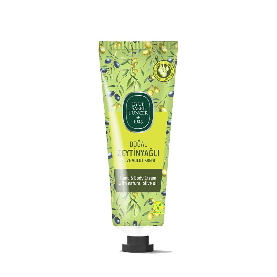 EYUP SABRI TUNCER Hand & Body Cream - Natural Olive Oil (tube) 50ml | Isetan KL Online Store