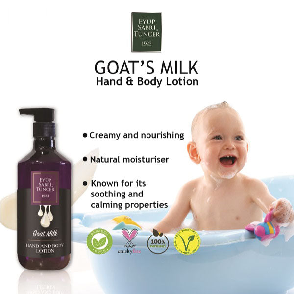 EYUP SABRI TUNCER Hand & Body Lotion - Goat's Milk 300ml | Isetan KL Online Store