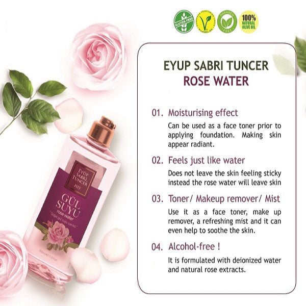 EYUP SABRI TUNCER Rose Water 350ml | Isetan KL Online Store