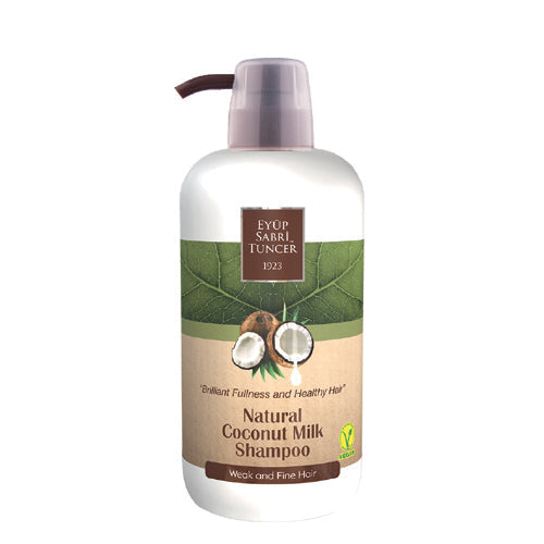 EYUP SABRI TUNCER Shampoo Natural - Coconut Milk 600ml | Isetan KL Online Store