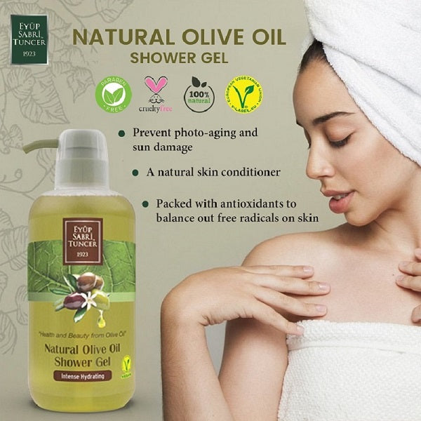 EYUP SABRI TUNCER Shower Gel Natural - Olive Oil 600ml | Isetan KL Online Store