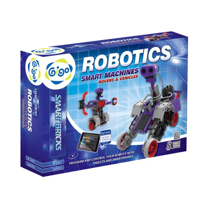 GIGO Experiments - Robotics Smart Machines Rovers & Vehicles (233pcs) | Isetan KL Online Store