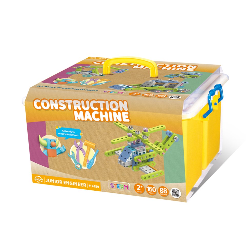 GIGO Junior Engineer - Construction Machine (160pcs) | Isetan KL Online Store