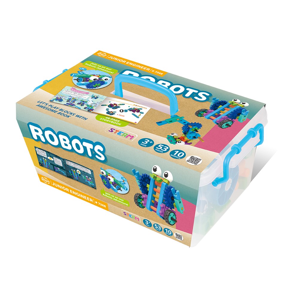 GIGO Junior Engineer - Robots (53pcs) | Isetan KL Online Store