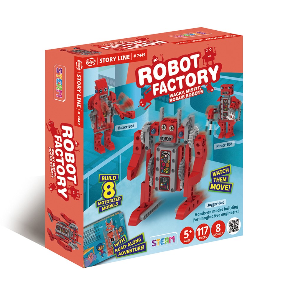 GIGO Story Line - Robot Factory (117pcs) | Isetan KL Online Store