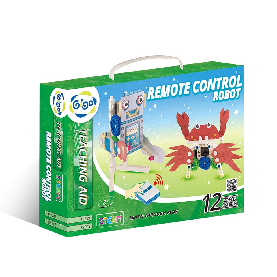 GIGO Teaching Aid - Remote Control Robot (85pcs) | Isetan KL Online Store
