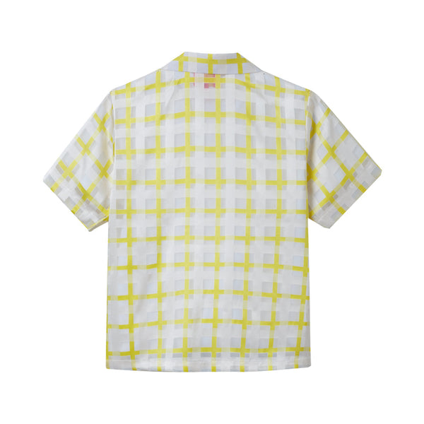 KHOON HOOI x CULTIVATION Boys Open-Collar Shirt with T-shirt (Yellow) | Isetan KL Online Store