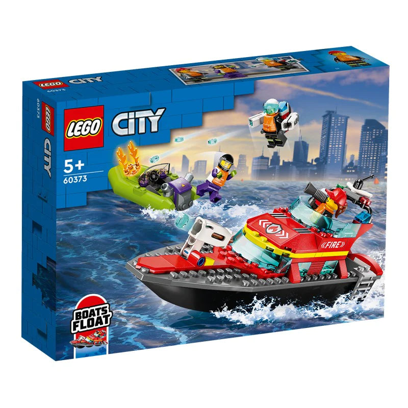 LEGO 60373 Fire Rescue Boat | Isetan KL Online Store